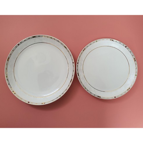 섬세한 금빛 물결, 행남자기 다예 접시로 빚어내는 품격 있는 티타임