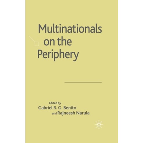 (영문도서) Multinationals on the Periphery Paperback, Palgrave MacMillan, English, 9781349543069