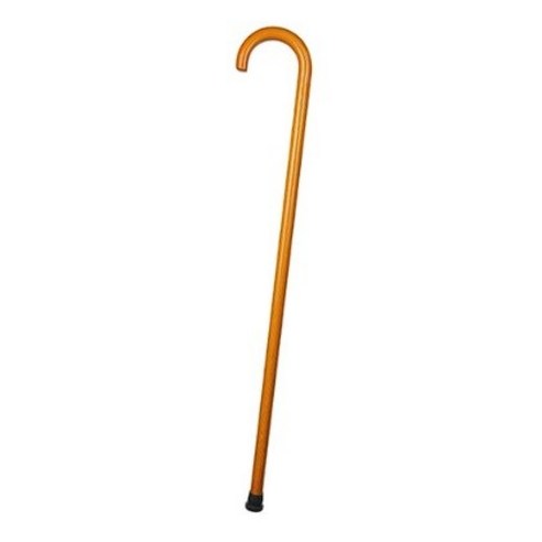 에쉬울프 나무 간편 지팡이 900mm, 옐로우, 1개