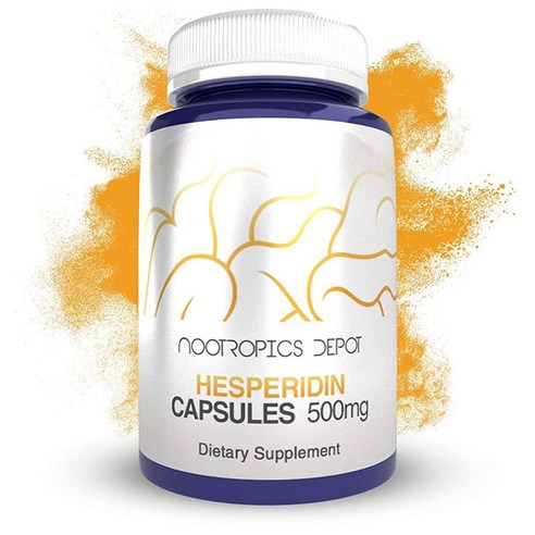 Nootropics Depot 헤스페리딘캡슐 500mg 60개, 1개