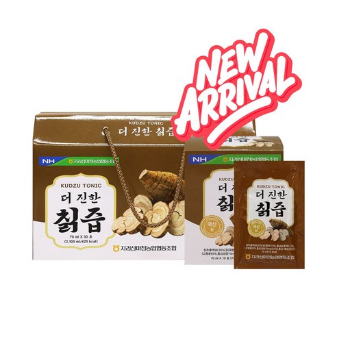 농협더진한칡즙 30포, 30개, 70ml