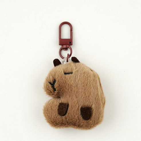 해피파이 동물인형 귀여운 키링 가방고리, 햄스터, 1개