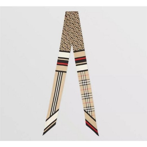 섬세한 아름다움으로 완성하는 당신의 스타일, 실크 트윌 스키니 스카프