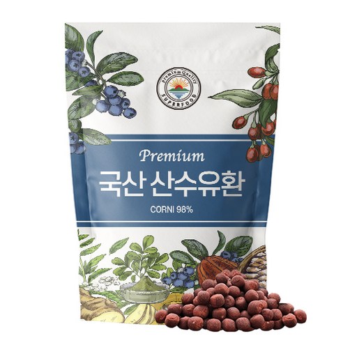 해나식품 국산 산수유환, 500g, 1개