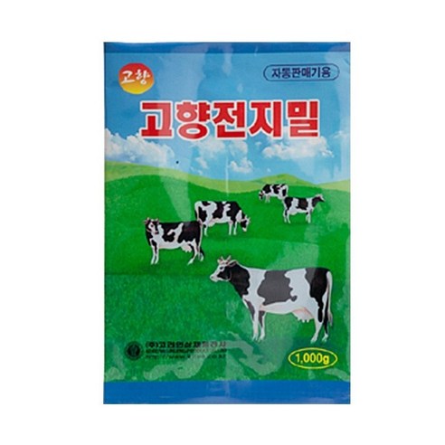 전지밀 고향 1kg, 1개