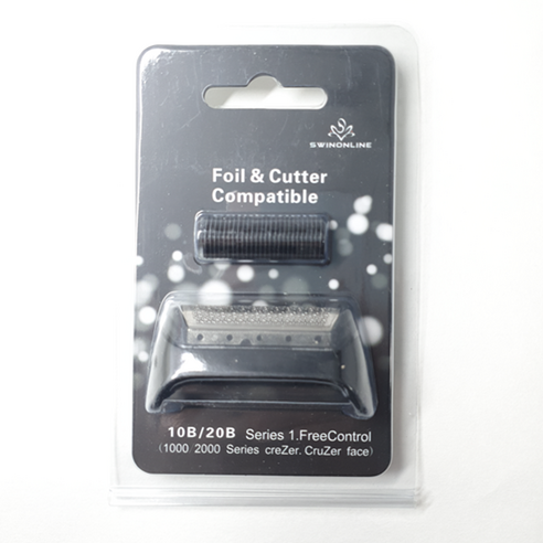 브라운면도기 190 호환 교체용 헤드 면도날 망 포함