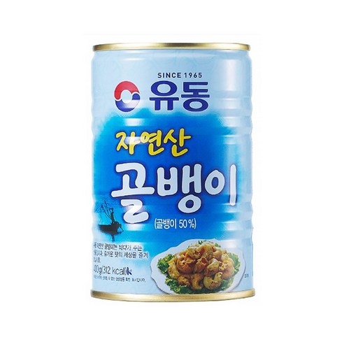 유동 자연산 골뱅이 400g, 1개