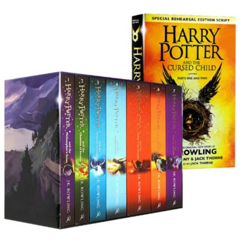 영문 원서 Harry Potter 7권+1스페셜 8권세트, 1set