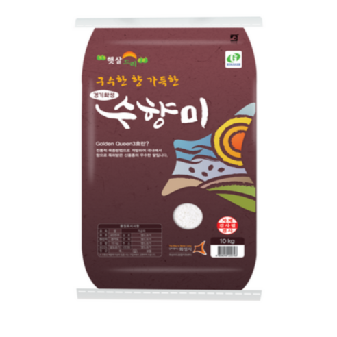 23년 햅쌀 수향미 골든퀸3호 상등급, 1개, 10kg