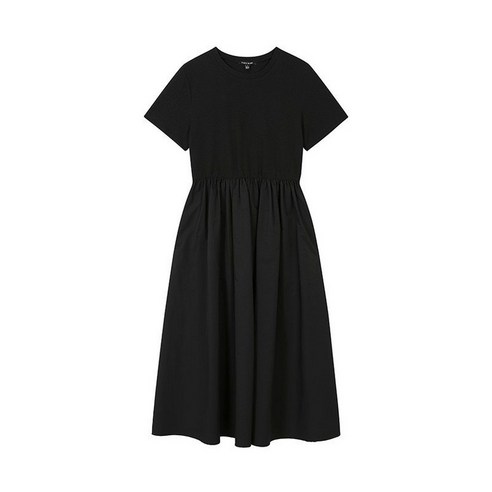 [백화점 정품] 플라스틱아일랜드 여름 롱 원피스 저지 탑 레이어드 PQ2WO566