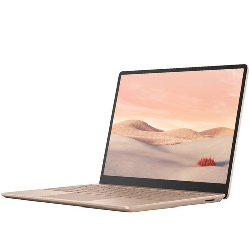 Microsoft Surface Laptop Go 12.4 Touch-Screen Intel 10th Generation Core i5-1035G1 8GB Memory 256GB, Sandstone, WIN10 Home, 코어i5
