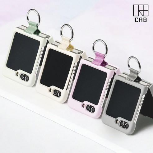 CRB 갤럭시Z플립5 파스텔 링 케이스는 할인된 가격으로 구매할 수 있고 젤리/실리콘 재질과 바이올렛/보라계열의 색상계열을 제공합니다.