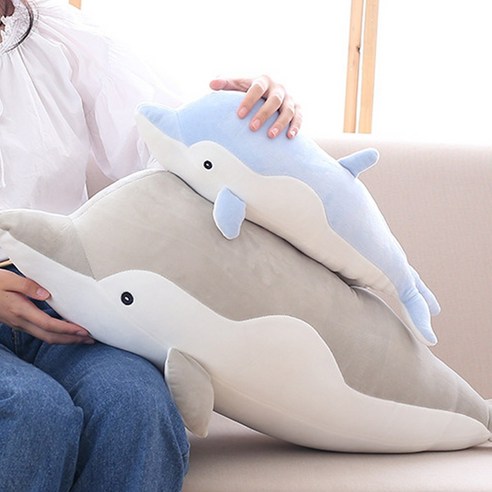 06모찌돌고래인형, 블루50cm, 1개
