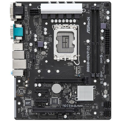 ASRock B660M-HDVP/D5 R2.0 에즈윈 (벌크), 상세페이지 참조 애즈락b450m