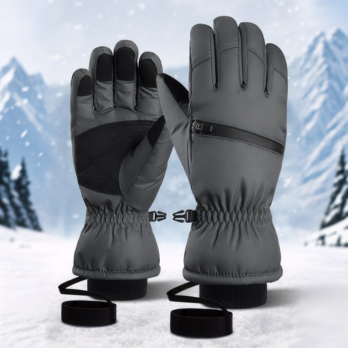 겨울 추위, 스타일과 기능성을 겸비한 오제로 사슴가죽 방한 장갑으로 이겨내세요 자전거방한장갑