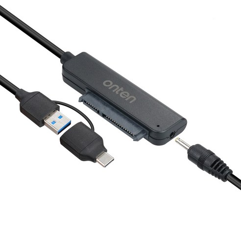 콤보 C타입 A타입 USB3.0 to SATA3 외장하드 케이블 2.5 HDD SSD 컨버터 변환젠더 컴퓨터 연결선, 1개 외장하드hdd 콤보 C타입 A타입 USB3.0 to SATA3 외장하드 케이블 2.5 HDD SSD 컨버터 변환젠더 컴퓨터 연결선, 1개 외장하드hdd