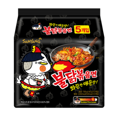 삼양 불닭볶음면 봉지라면 140g, 10개