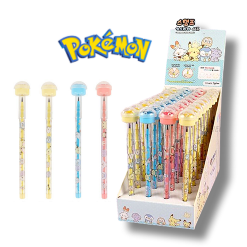 포켓몬 스탬프 카트리지 샤프 연필 세트, 36개입