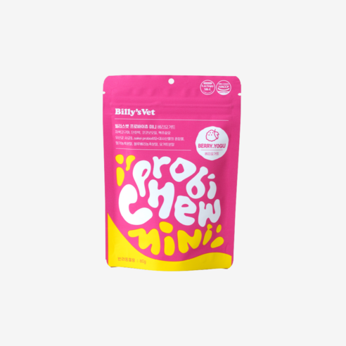 빌리스벳 프로바이츄 미니 베리요거트 80g, 요거트, 1팩