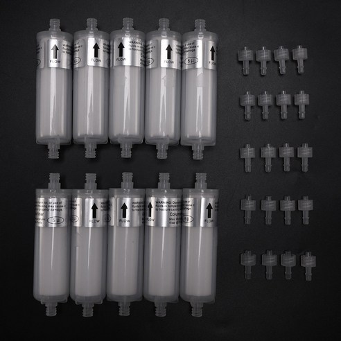 Lopbinte 솔벤트 프린터 Myjet Allwin에 대한 10PCS 캡슐 잉크 필터 80mm 롱, 1
