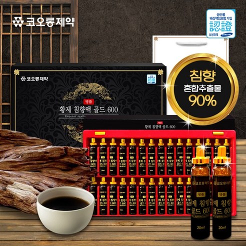 코오롱제약 마시는 침향환 침향액 침향 골드, 600ml, 1박스