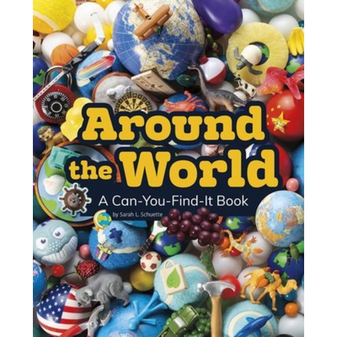 Around the World: A Can-You-Find-It Book Hardcover, Pebble Books