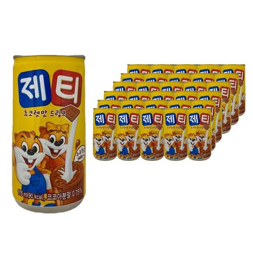 [동서식품] 제티 초코렛맛 드링크 175ml x, 60개