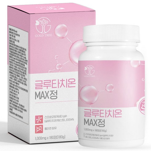 골드트리 글루타치온 효과좋은 1000mg x 180정 HACCP, 4개