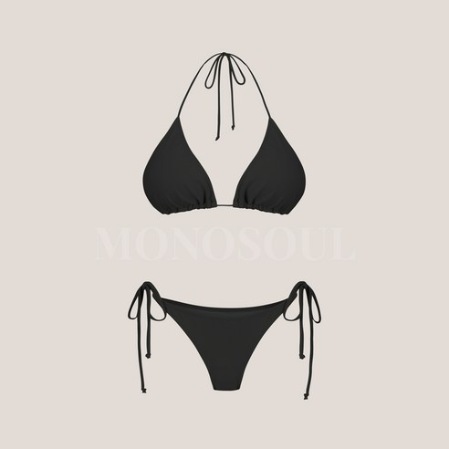 여름날의 여신을 위한 선택, 모노소울 에스라인 홀터넥 비키니