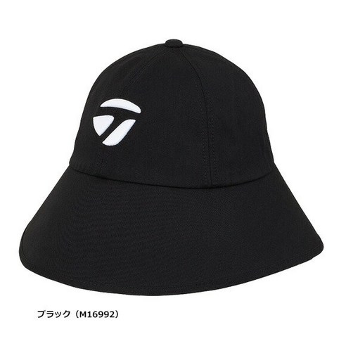 테일러메이드 2025 우먼스 롱 브림 버킷햇 여성 버킷, 블랙, 1개