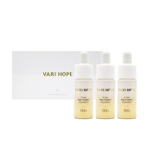   [VERI-HOP] Latest 3 VERI-HOP Pure Vitamin Ampoules. Whitening Ampoule for 8 days. 3 genuine bottles, 15g, 3 pieces