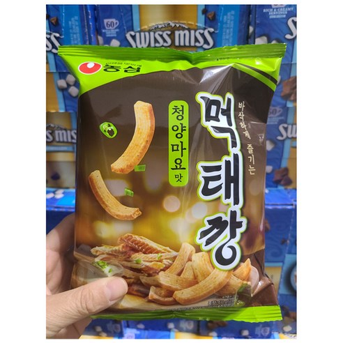 혼술안주 농심 먹태깡 3개입 당일배송, 60g, 3개