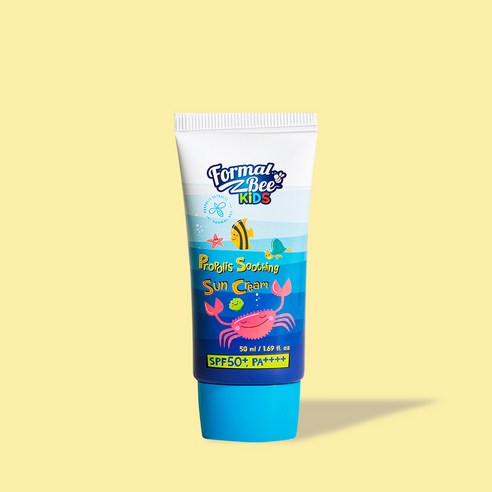 포멀비 키즈 유아 프로폴리스 수딩 아기 선크림 SPF50+ PA++++, 50ml, 1개