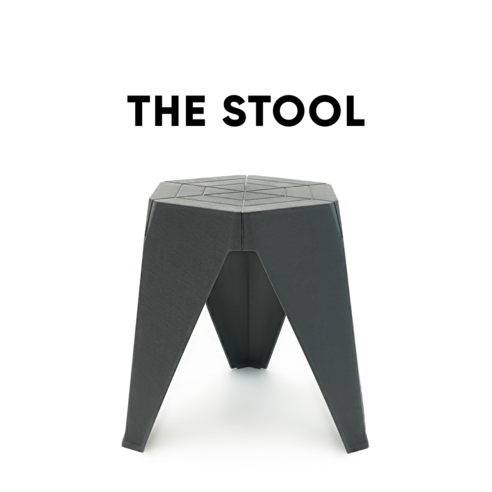 THE STOOL 의자 스툴, 그레이 GRAPHITE GREY