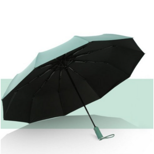 리리론스 튼튼한 고급 3단 완전자동 우산 암막 우양산