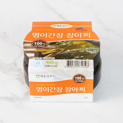 [메가마트]명이나물 간장 장아찌 400g, 1개