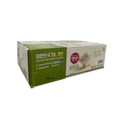햇반 발아현미밥, 210g