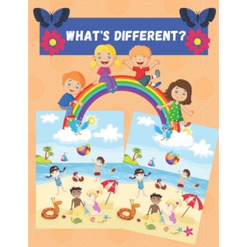 (영문도서) What''s Different?: (Dover Little Activity Books) Paperback, Independently Published, English, 9798528338644