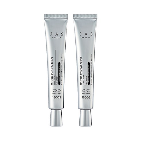 쟈스 쟈스 화이트 토닝 샷 코어 기미크림 40ml x2 /스피큘/미백/주름, 2개