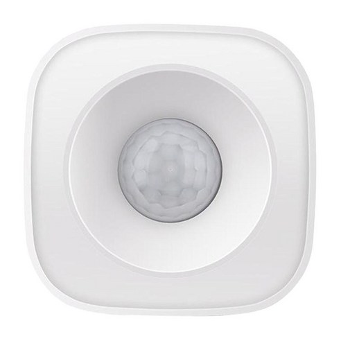 TUYA 보조 스마트 라이프 앱 IFTTT 홈 보안을위한 WIFI 모션 PIR 센서, 65mm x 65mm x 30mm, 화이트, 플라스틱