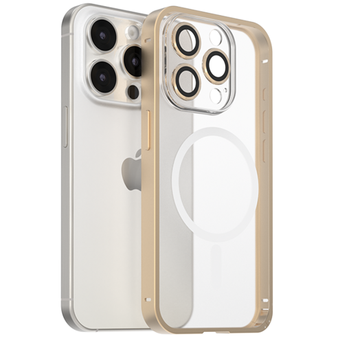 지모 아이폰 맥세이프 메탈 범퍼 하이브리드 케이스