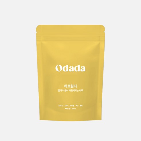 [공식몰] 오다다 하트웜티 / 무설탕 배도라지 목건강지킴이