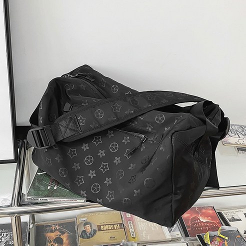 DFMEI 스포츠 공기 피트니스 가방 남성용 나일론 천으로 캐주얼 메신저 가방 여성이 빛의 배낭 요가 가방 조류에 여행