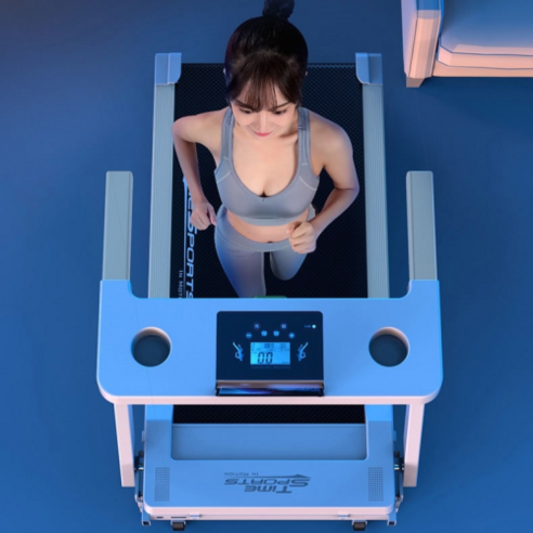 편안하고 효율적인 집 운동을 위한 TOPSPORT 접이식 런닝머신