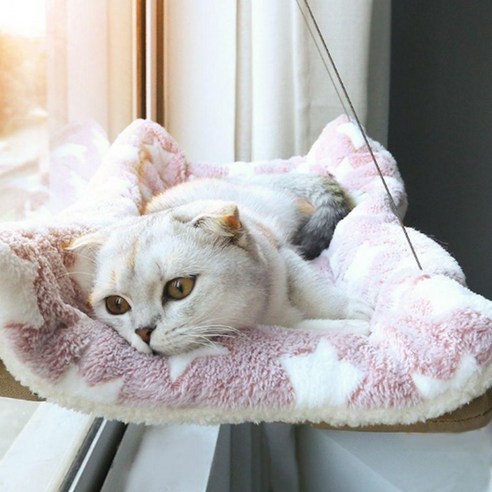 캣타워 고양이 창문 해먹 윈도우 흡착판 침대고양이용품 펫용품 고양이당, 1개