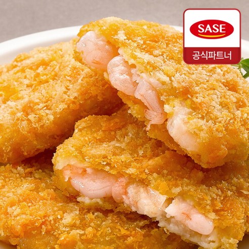 [마녀바스켓] 빵가루 리얼 새우패티 햄버거 새우패티 650g (65gx10개입) 1개, 65g