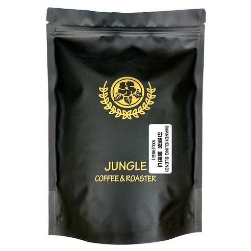 정글커피 만델링 수마트라 블랜드 원두커피, 500g, 홀빈
