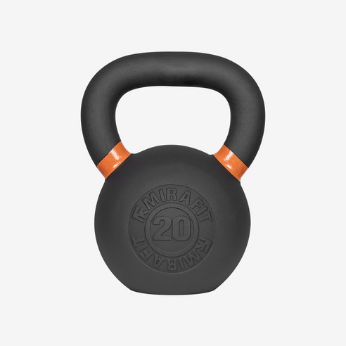 미라핏(MiraFit) 케틀벨, 20kg, 1개, 블랙