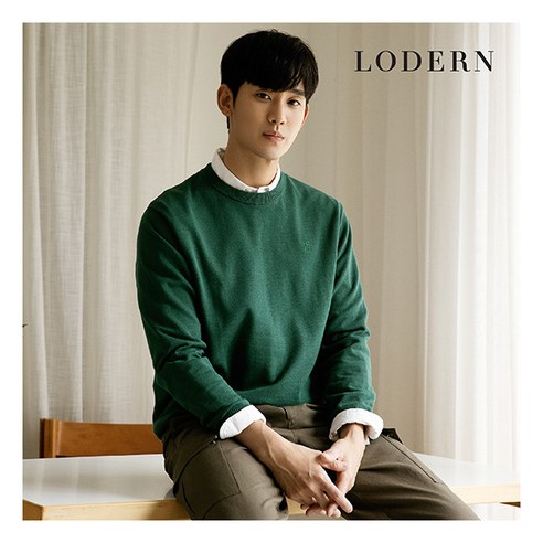 [로던] (LODERN) 23FW 남성 코튼100 니트 3종