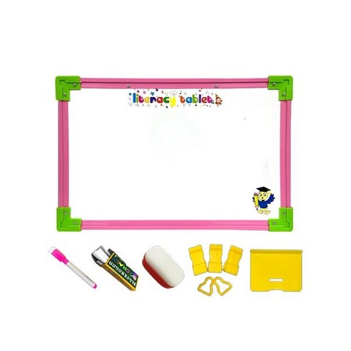 블루마토 가벼운 화이트보드 세트 소형(WBS003) (색상랜덤)